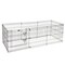 Pet Adobe Pet Adobe Folding Metal Playpen with Eight 24 "x 24 "Panels with Latching Door for Dogs Black 599926MWM - alternate 4